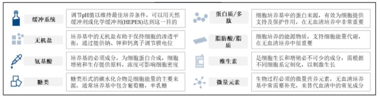 細胞培養(yǎng)基的基本組成