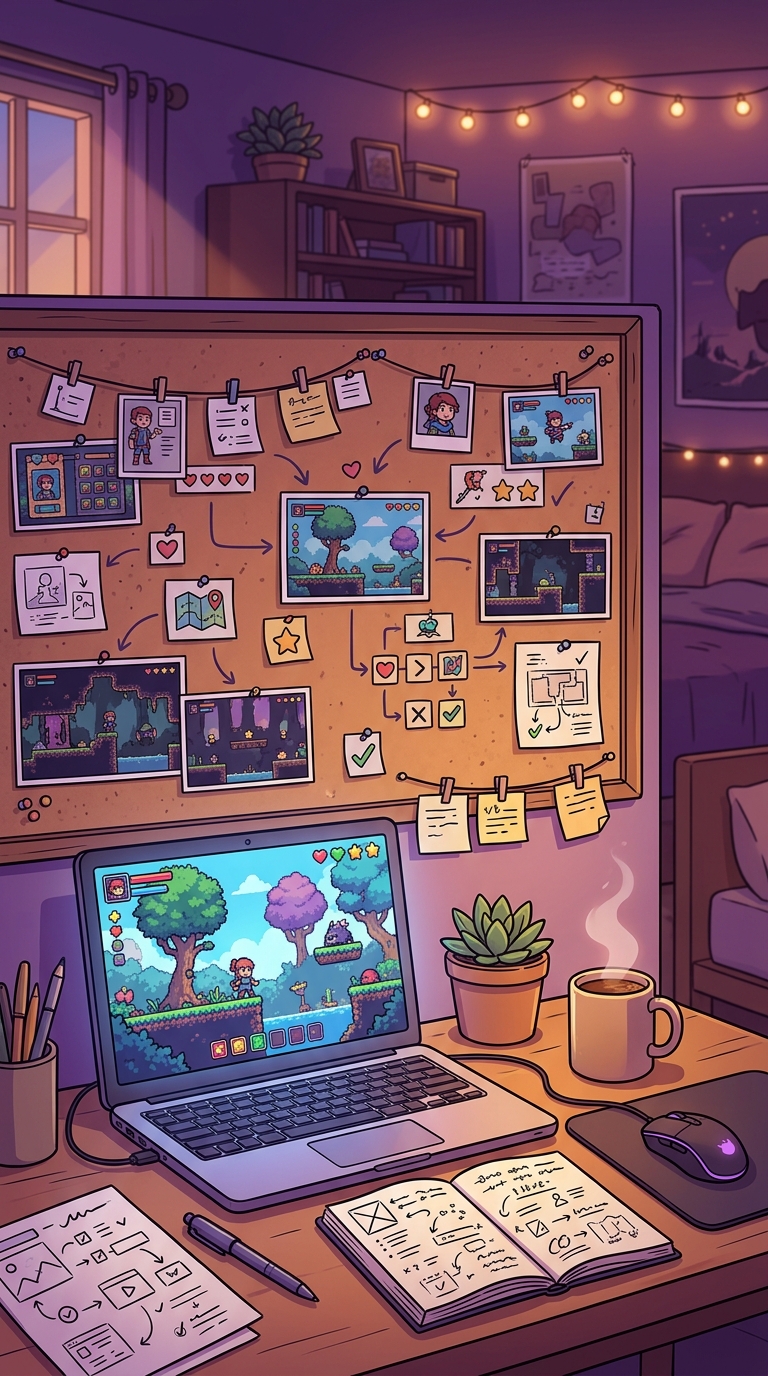 About BGMIC — editorial workspace and game documentation process